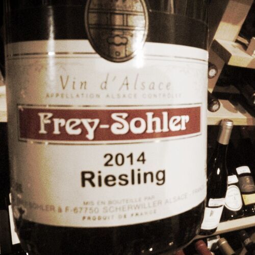 Vin d'ALSACE - Gewurztraminer, Riesling, Pinot Gris - Domaine Frey Sohler