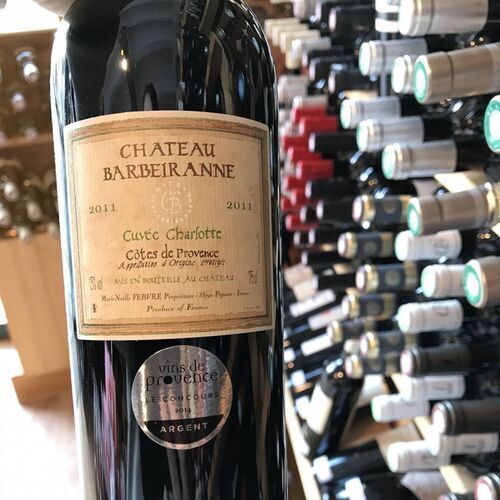 Vin de PROVENCE - Côtes de Provence - Château de Barbeiranne