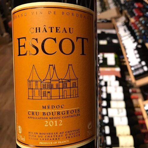 Vin de BORDEAUX - Médoc - Château Escot