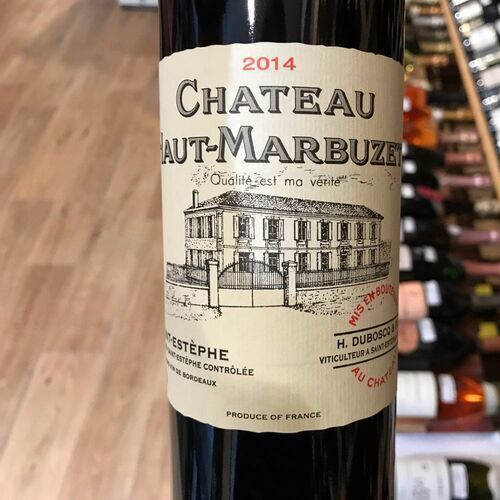 Vin de BORDEAUX - Saint-Estèphe - Château Haut-Marbuzet