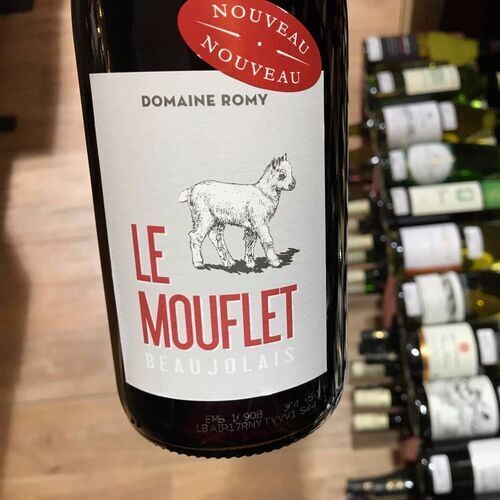 Vin BEAUJOLAIS NOUVEAU - Domaine Romy - Le Mouflet