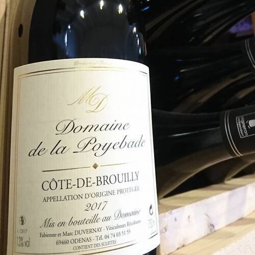 Vin du BEAUJOLAIS - Côte de Brouilly - Domaine de La Poyebade